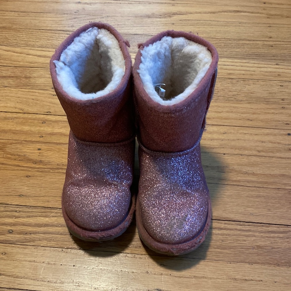 Pink Glitter Ugg Boots